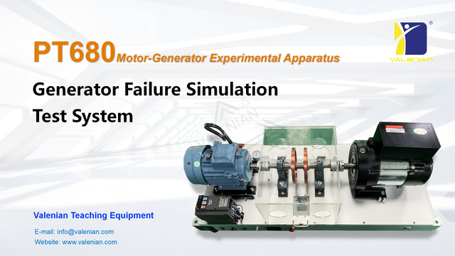 Banc de test de simulation de défauts du générateur PT680